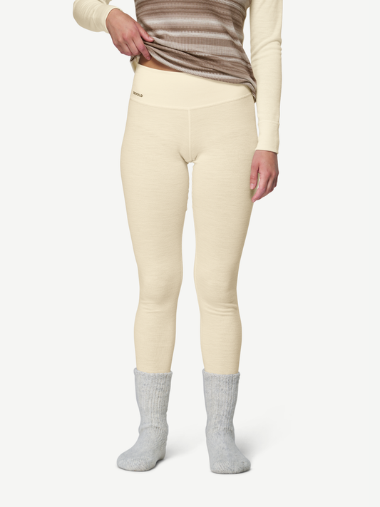 Devold SIGNATURE 230 lange Damen Merino Unterhose | Raw White | Ansicht 2