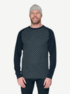 Devold SIGNATURE 230 Herren Merino Langarmshirt | Ink - Offwhite | Ansicht 2