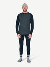 Devold SIGNATURE 230 Herren Merino Langarmshirt | Ink - Offwhite | Ansicht 5