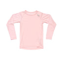 Devold BREEZE MERINO SHIRT KID CHALK PINK 4 - PeakStyle