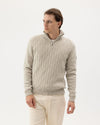 Alvin T-neck WP – Chai – Produktansicht