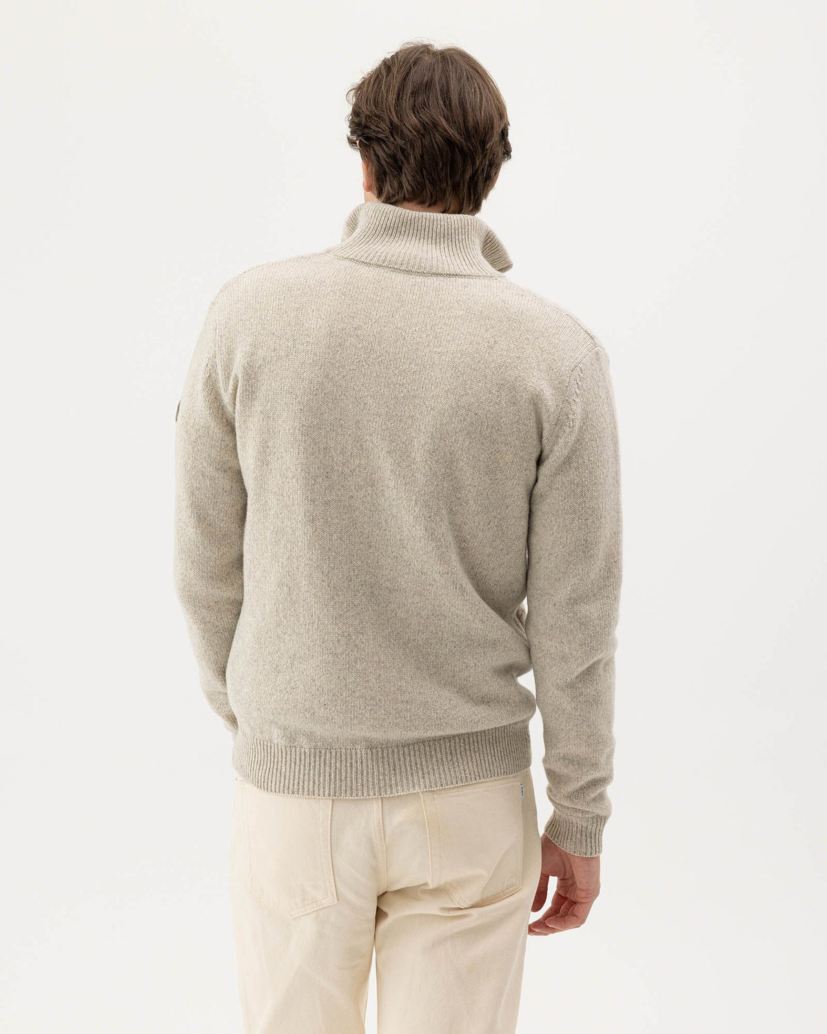 Alvin T-neck WP – Chai – Produktansicht