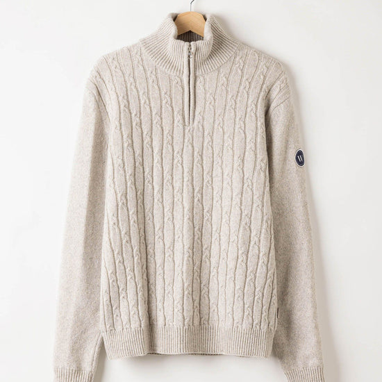 Alvin T-neck WP – Chai – Kleiderbügelaufnahme