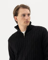 Alvin T-neck WP – Black – Produktansicht