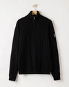 Alvin T-neck WP – Black – Kleiderbügelaufnahme