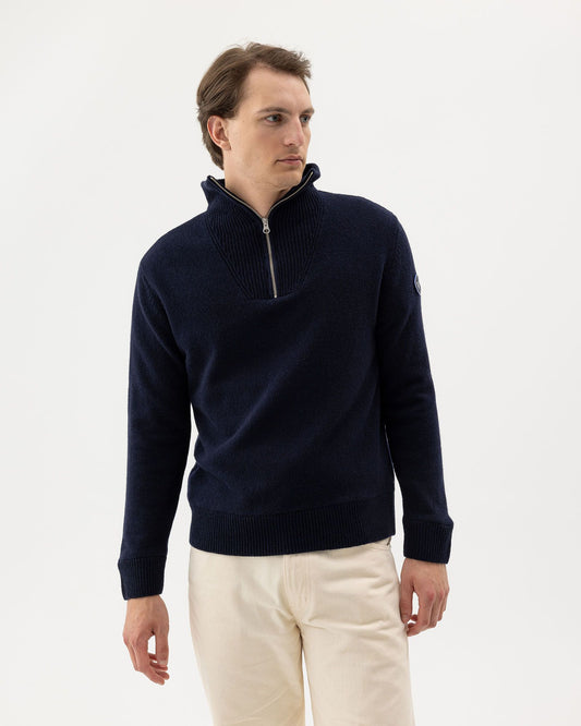 Bosse T-neck WP – Navy – Produktansicht