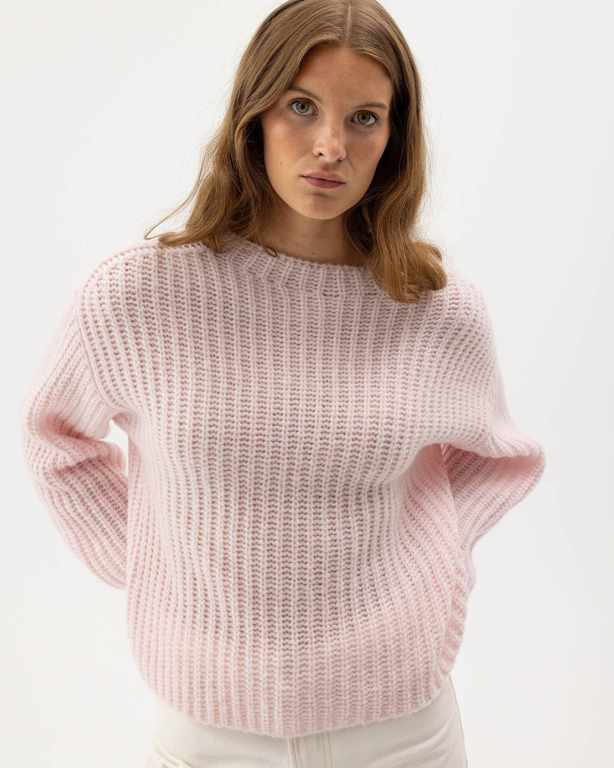 Cajsa Sweater – Pale Pink – Herstelleransicht