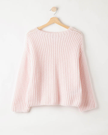 Cajsa Sweater – Pale Pink – Packshot