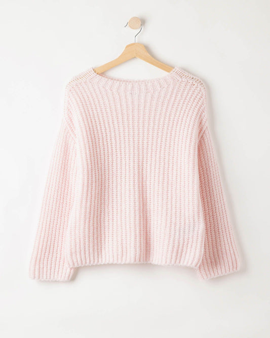Cajsa Sweater – Pale Pink – Packshot