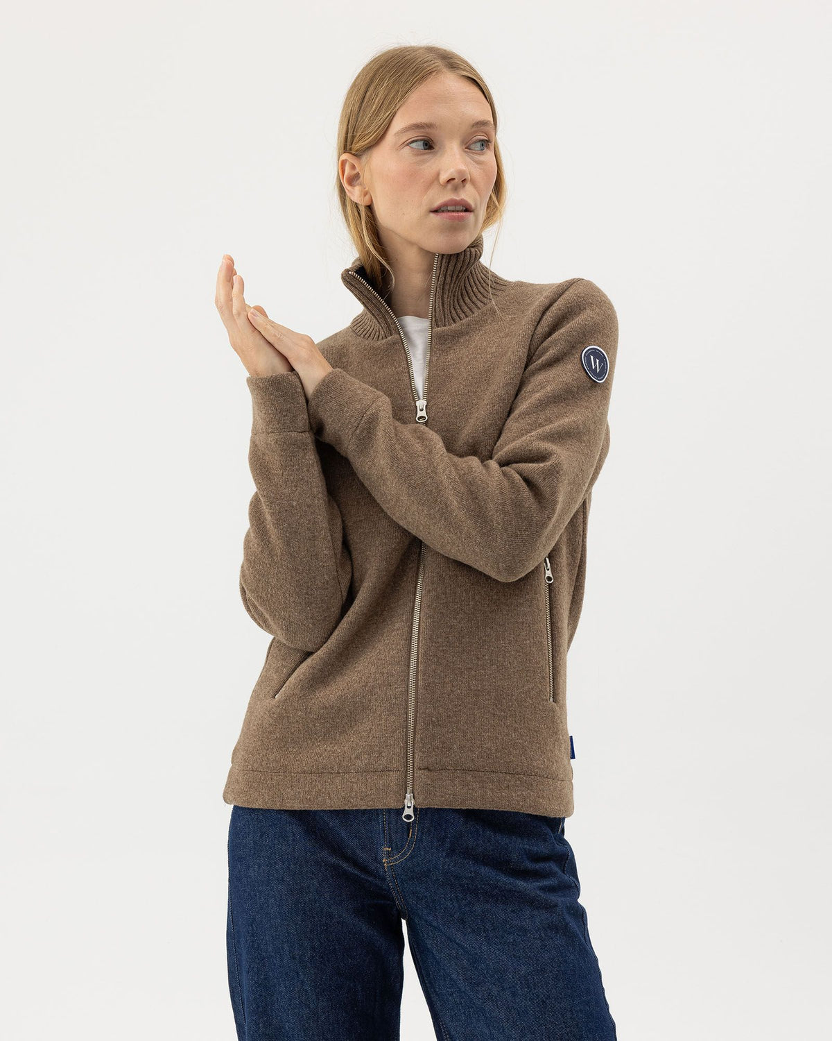 Claire Fullzip WP – Walnut – Produktansicht