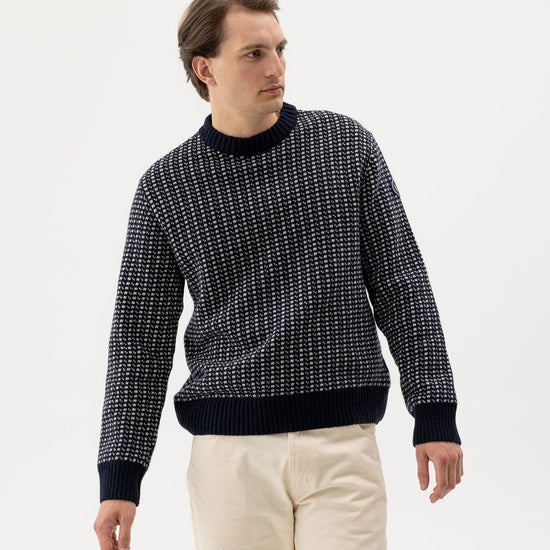 Hilmer Crew WP – Navy - Sand – Herstelleransicht