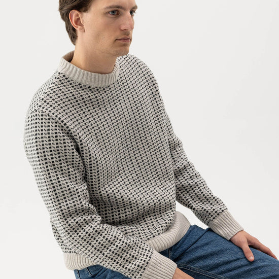 Hilmer Crew WP – Light Grey Melange - Anthracite Melange – Herstelleransicht