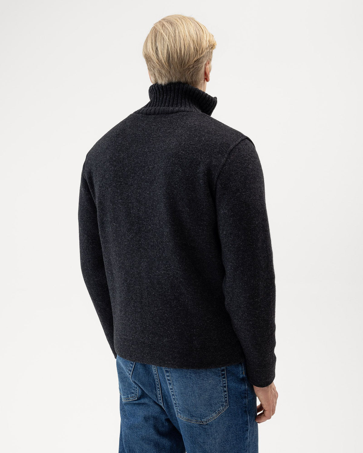 Måns Zip WP – Anthracite Melange – Produktansicht