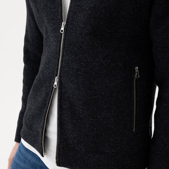 Måns Zip WP – Anthracite Melange – Produktansicht