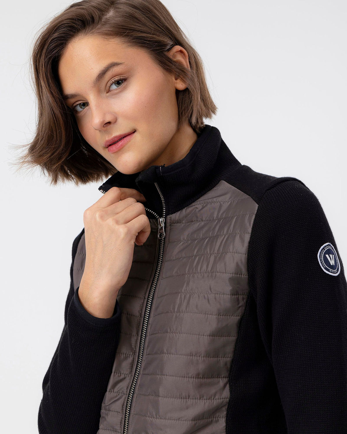 Mimmi Fullzip WP – Black - Mole – Herstelleransicht