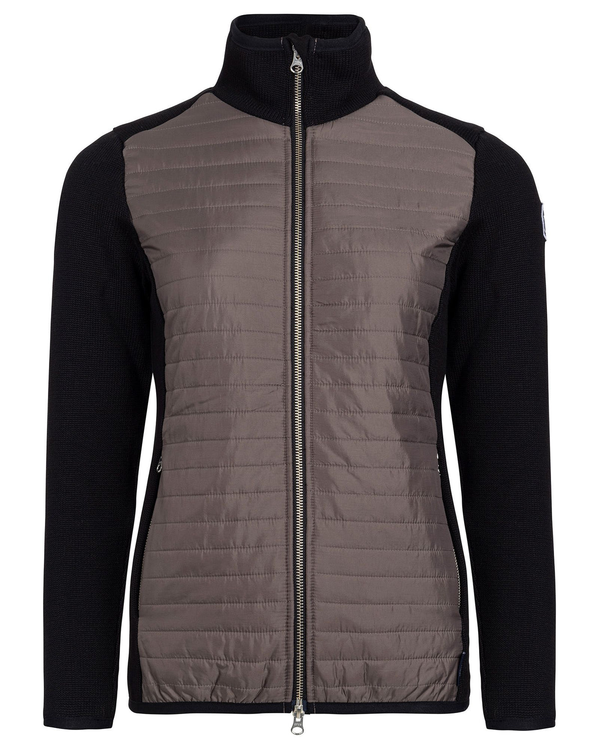 Mimmi Fullzip WP – Black - Mole – Packshot