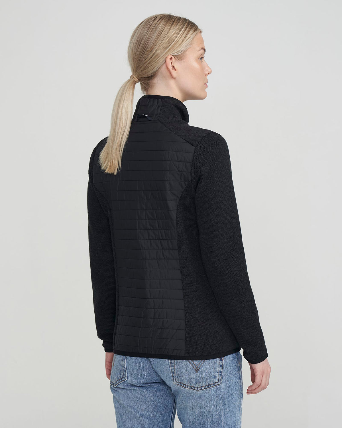 Mimmi Fullzip WP – Black Melange – Herstelleransicht