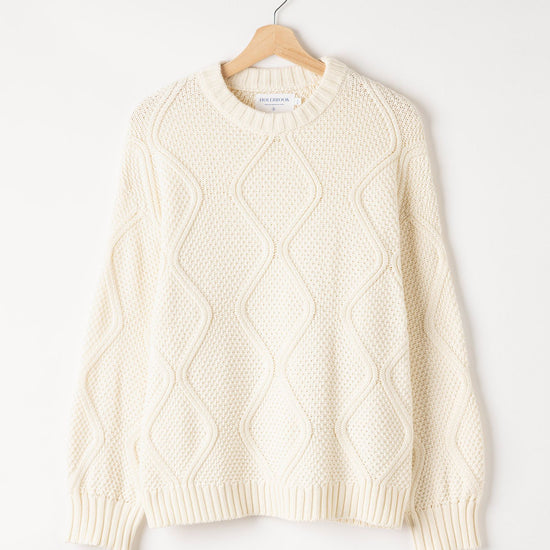 Holebrook Mirra Crew – Off White – Kleiderbügelaufnahme