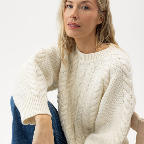 Nadira Crew – Off White – Produktansicht
