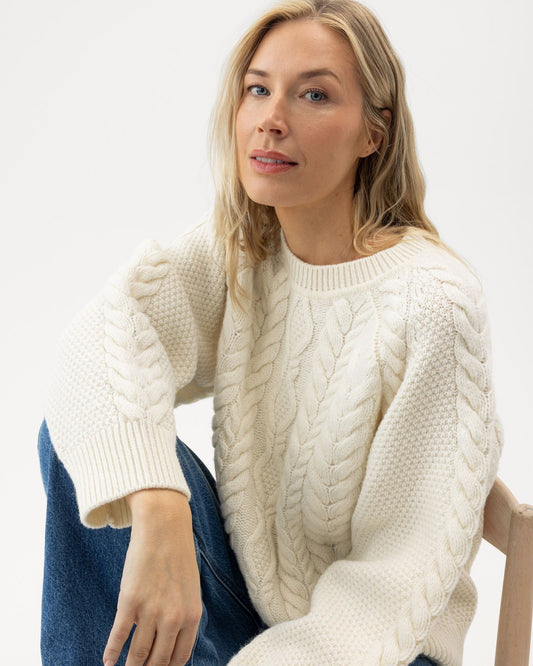 Nadira Crew – Off White – Produktansicht