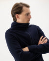 Noa Hood WP – Navy – Produktansicht