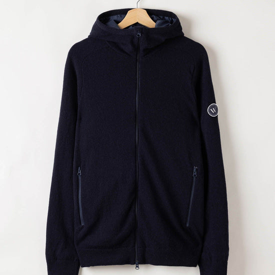 Noa Hood WP – Navy – Kleiderbügelaufnahme