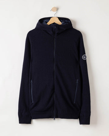 Noa Hood WP – Navy – Kleiderbügelaufnahme