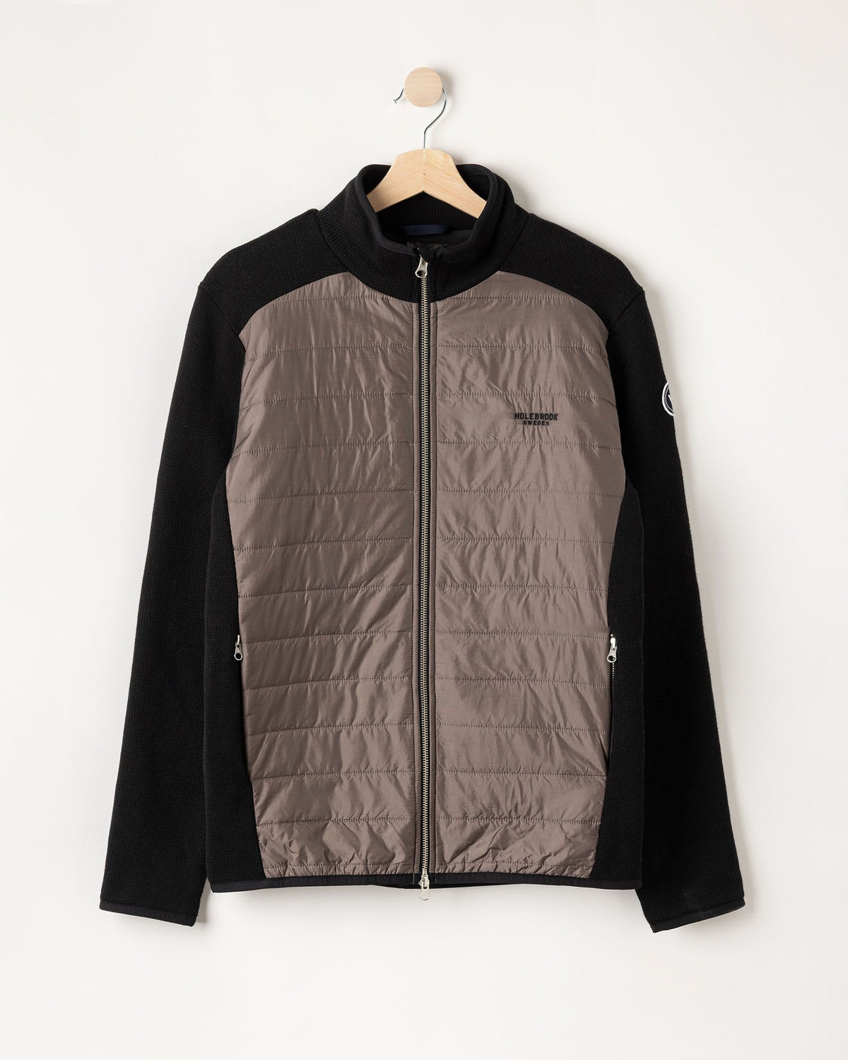 Peder Fullzip WP – Black - Mole – Packshot