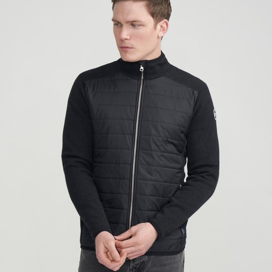 Peder Fullzip WP – Black Melange – Herstelleransicht