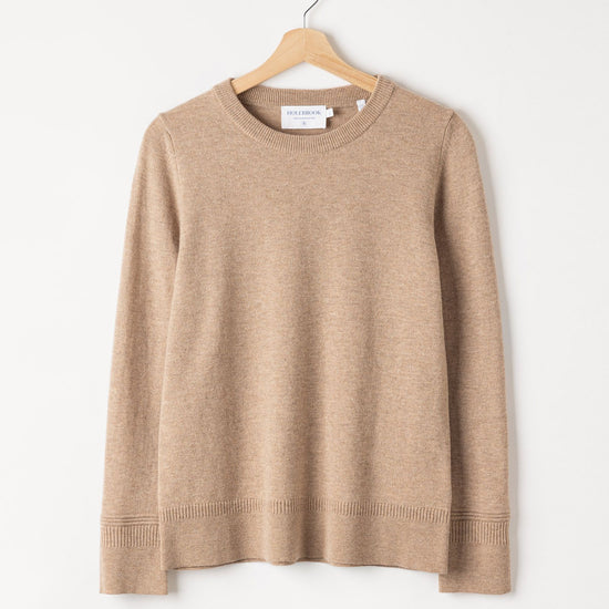 Holebrook Renata Crew – Khaki – Kleiderbügelaufnahme