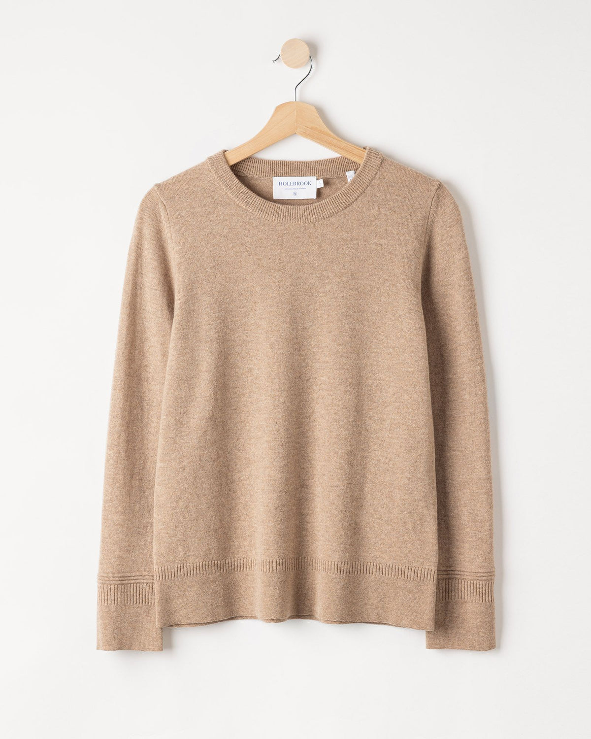 Holebrook Renata Crew – Khaki – Kleiderbügelaufnahme