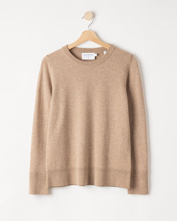 Holebrook Renata Crew – Khaki – Kleiderbügelaufnahme