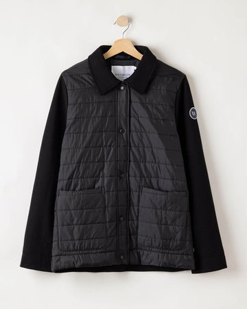 Sandy Jacket WP – Black – Kleiderbügelaufnahme
