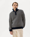 Sverre T-neck WP – Navy - Oyster – Herstelleransicht