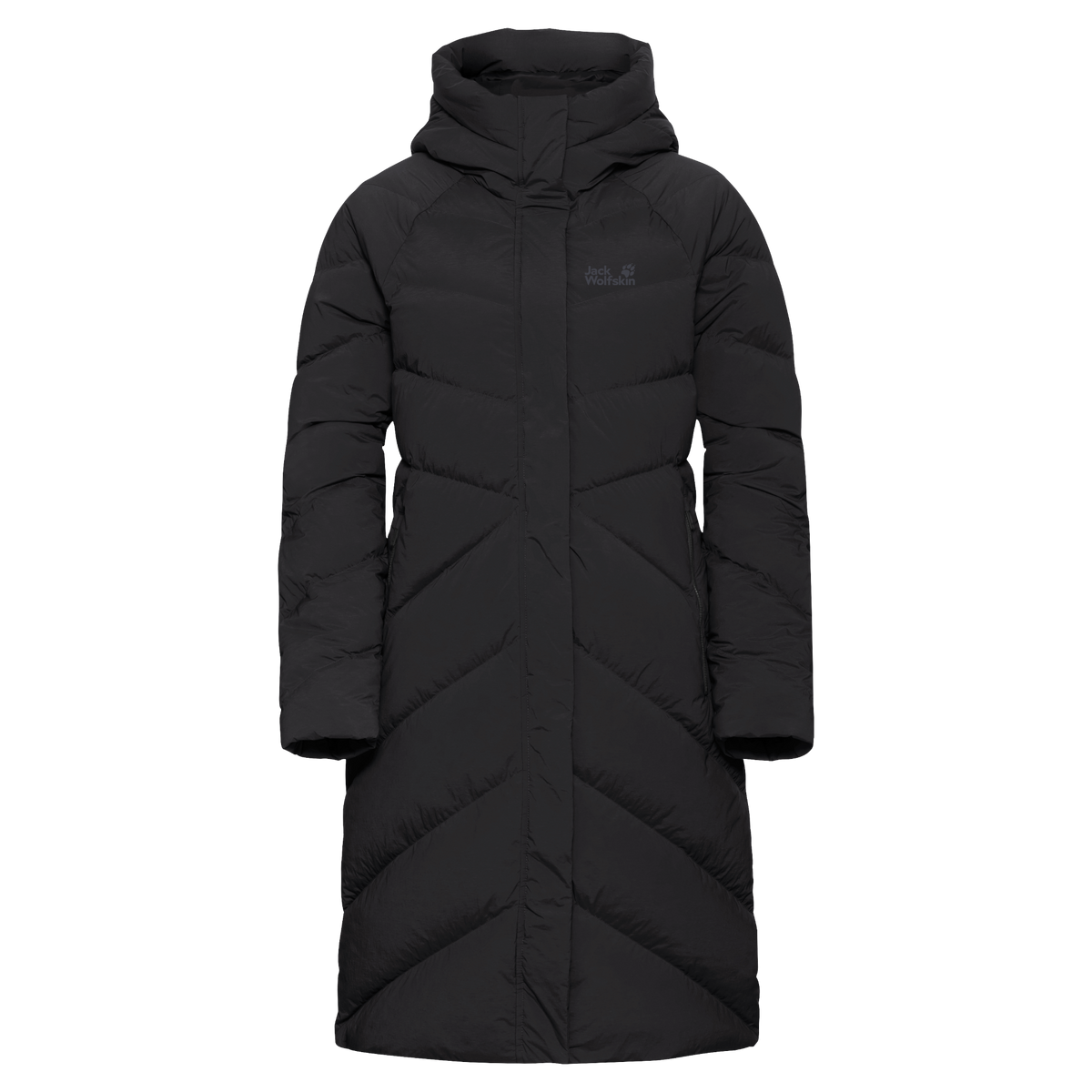 Jack Wolfskin MARIENPLATZ down coat women – Black