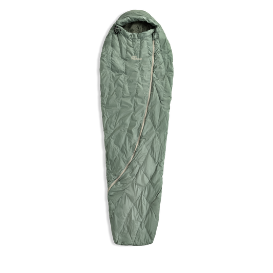 Jack Wolfskin ATHMOS DOWN +5 Daunenschlafsack 195 cm – Picnic Green