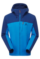 Mountain Equipment M FRONTIER JACKET - Atlantic - Admiral S Softshells - PeakStyle