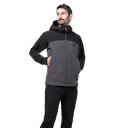 Mountain Equipment M FRONTIER JACKET - Anvil Grey - Black S Softshells - PeakStyle