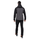 Mountain Equipment M FRONTIER JACKET - Anvil Grey - Black S Softshells - PeakStyle