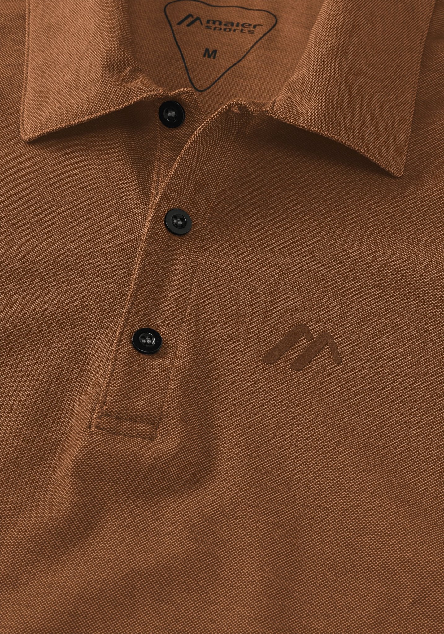 Maier Sports M LONG PIQUE POLO