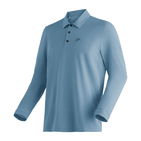 Maier Sports M LONG PIQUE POLO