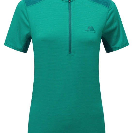 Mountain Equipment W NAVA SS ZIP-T