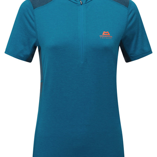 Mountain Equipment W NAVA SS ZIP-T