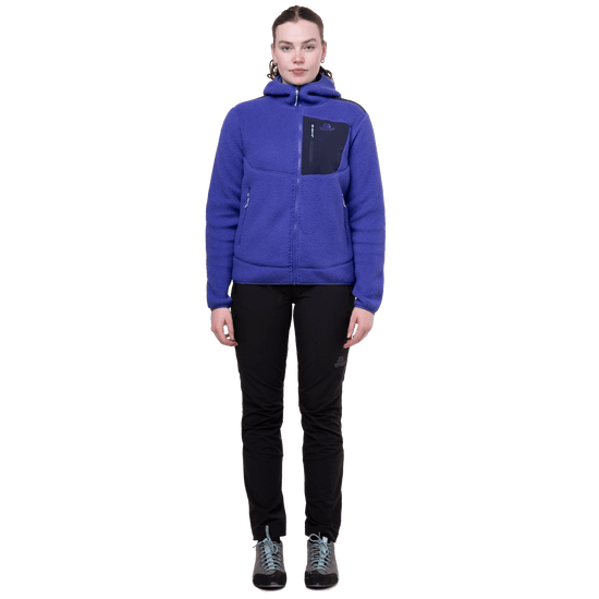 Mountain equipment w highpile hooded jacket