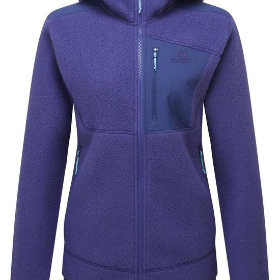 Mountain equipment w highpile hooded jacket