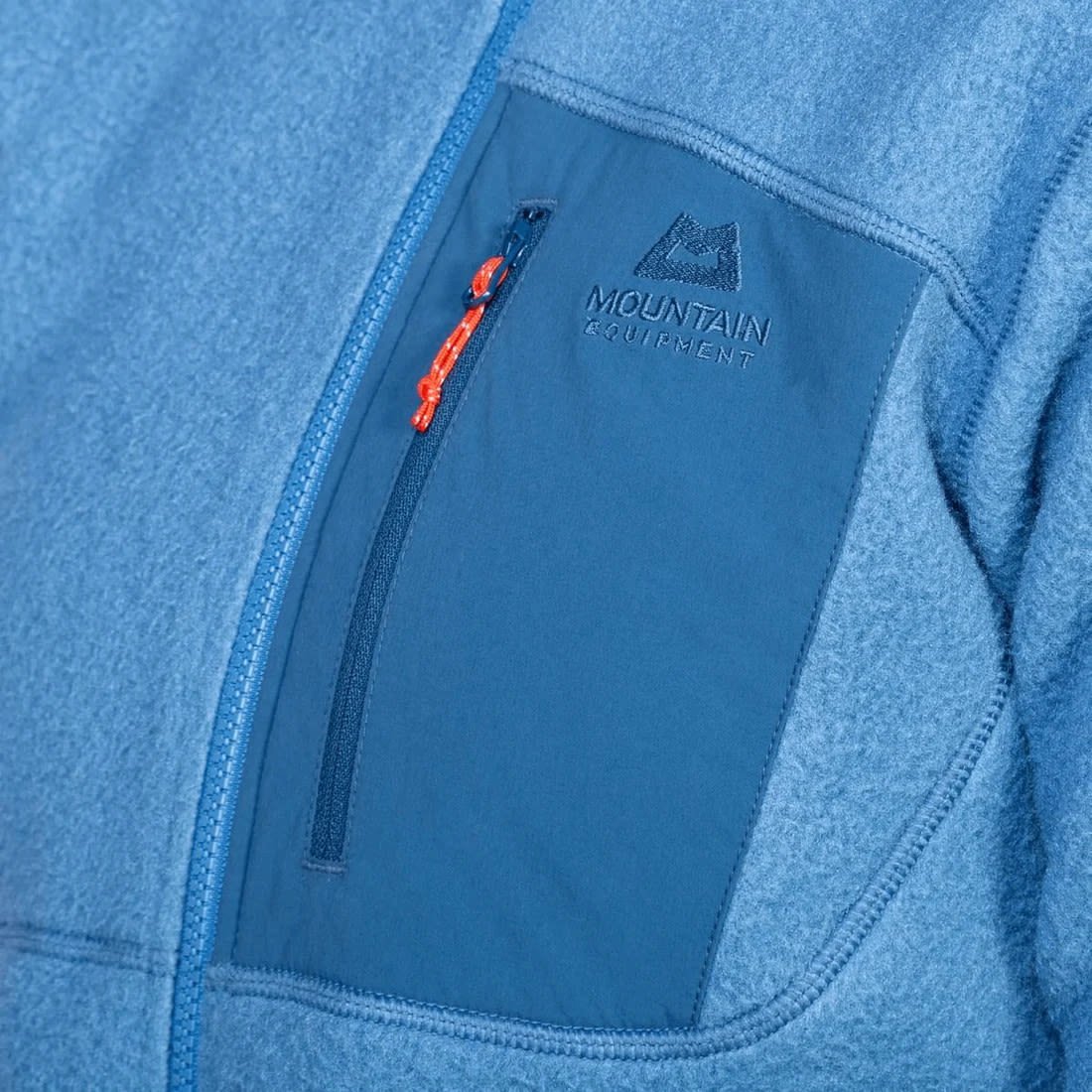 Mountain equipment w highpile hooded jacket