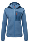 Mountain equipment w highpile hooded jacket