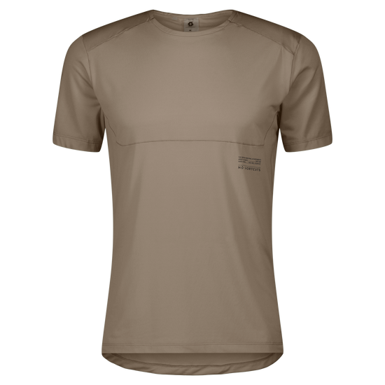SCOTT M Endurance Tech Kurzarmshirt Herren – Toast beige – Packshot/Hero