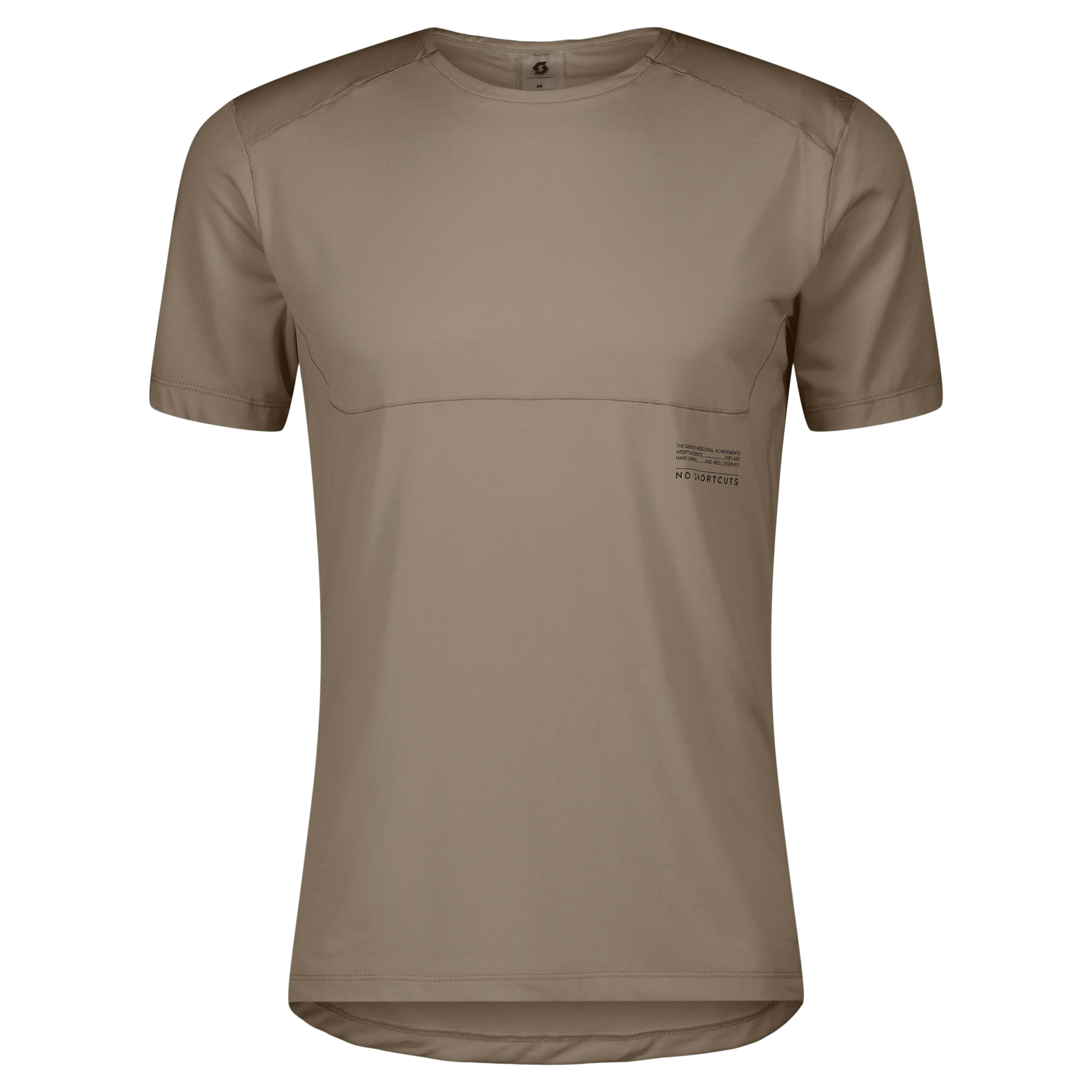 SCOTT M Endurance Tech Kurzarmshirt Herren – Toast beige – Packshot/Hero