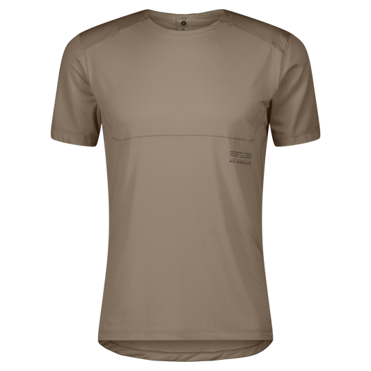 SCOTT M Endurance Tech Kurzarmshirt Herren – Toast beige – Packshot/Hero